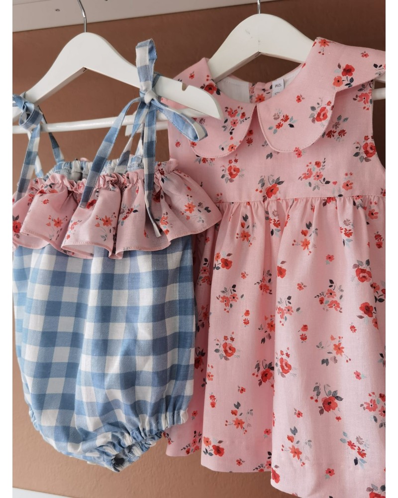 PALOMA DE LA O MARKET 5€ 10€ Y 15€ Vestido Rosa Flores Paloma