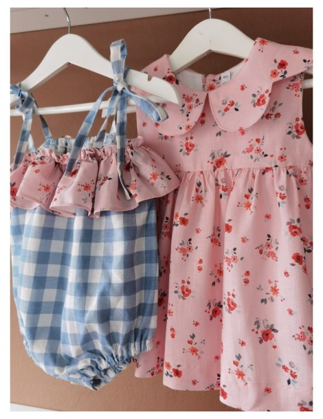PALOMA DE LA O MARKET 5€ 10€ Y 15€ Vestido Rosa Flores Paloma