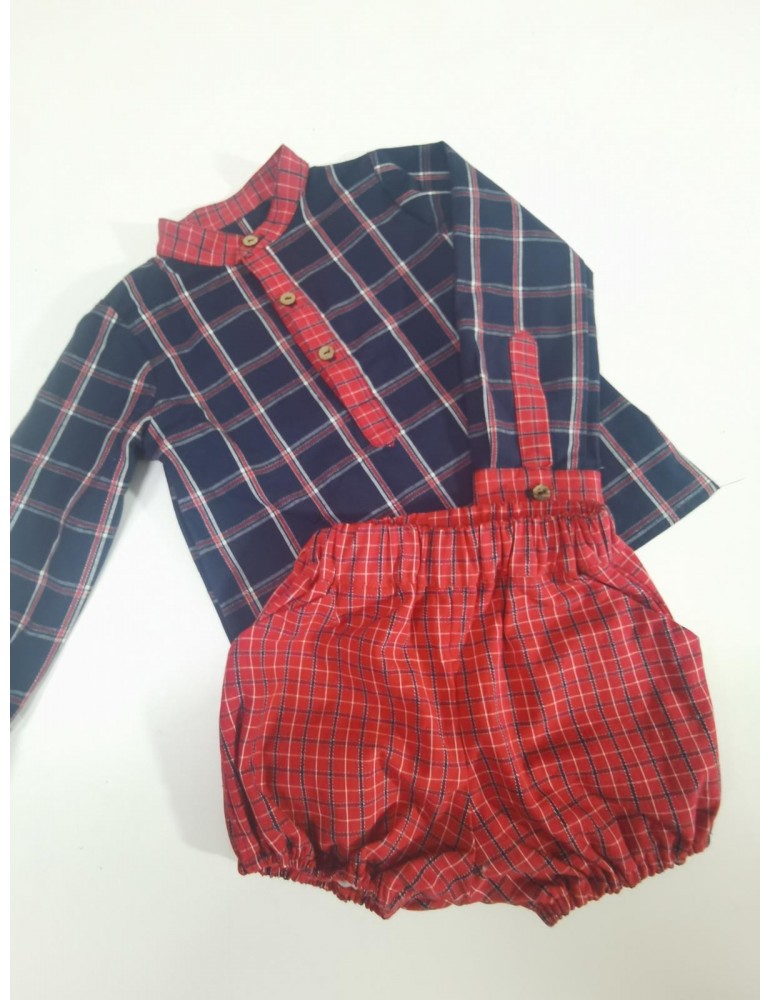 BABY YIRO TIENDA Camisa Niño Carlotte Marino Baby Yiro