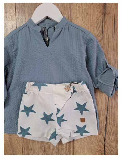 JOSÉ VARÓN OUTLET DE VERANO Short Estrellas Azules Varón