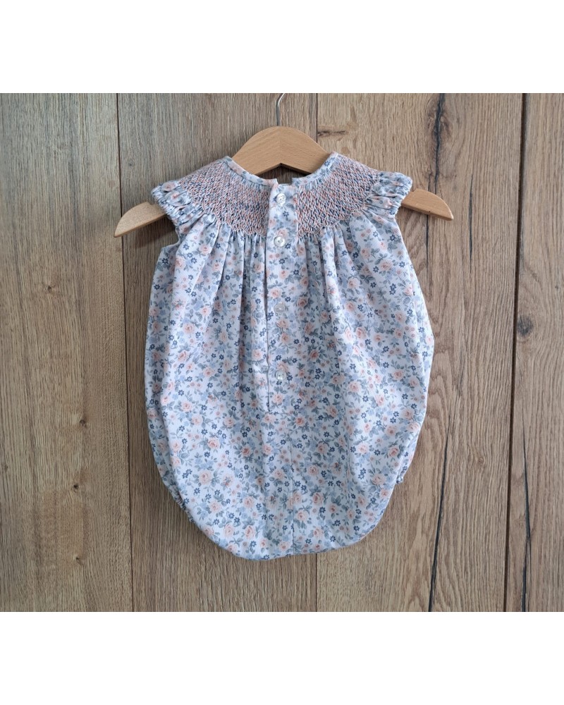 TIENDA Pelele Cuello Smock Flores dBb