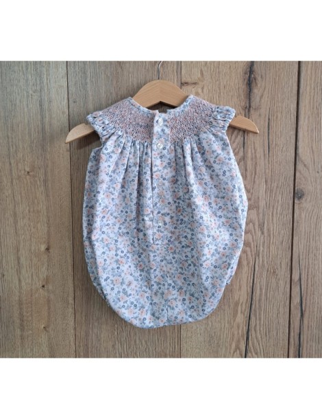 TIENDA Pelele Cuello Smock Flores dBb