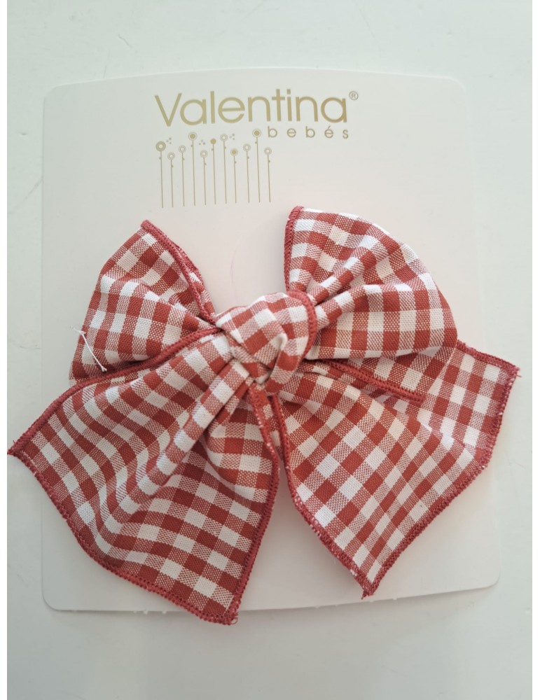 VALENTINA BEBÉS  BLACK FRIDAY 23 Lazo MiniVichy Cereza Valentina