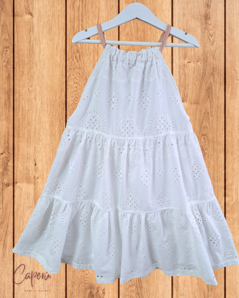 COCOTE MARKET 5€ 10€ Y 15€ Vestido Calado Junior Blanco Cocote