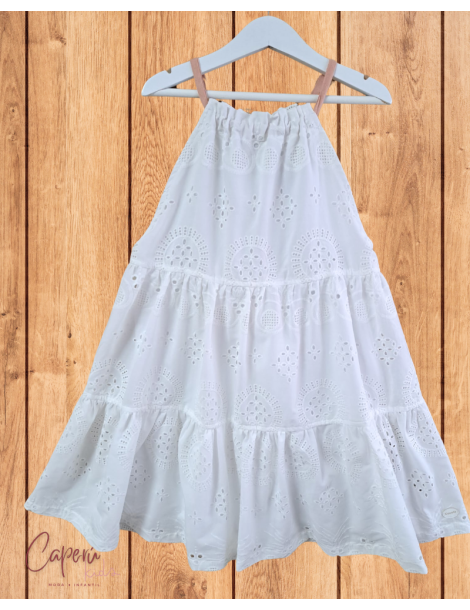 COCOTE MARKET 5€ 10€ Y 15€ Vestido Calado Junior Blanco Cocote