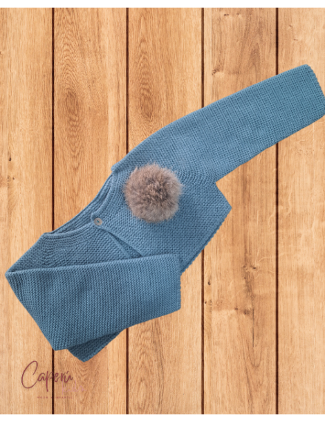 MARKET 5€ 10€ Y 15€ Chaqueta Petróleo Pompón Corta