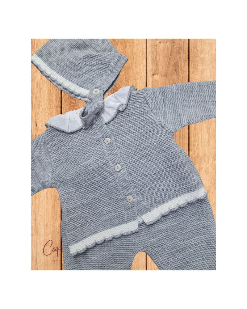 VALENTINA BEBÉS MARKET 5€ 10€ Y 15€ Conjunto Punto Gris Valentina
