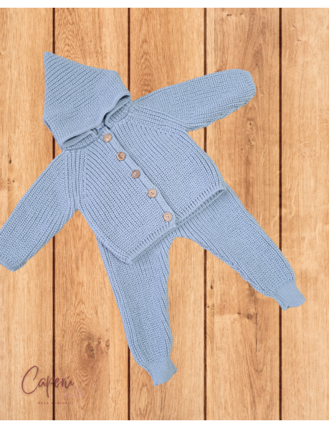 MARKET 5€ 10€ Y 15€ Conjunto Azul Empolvado Pantaloncito