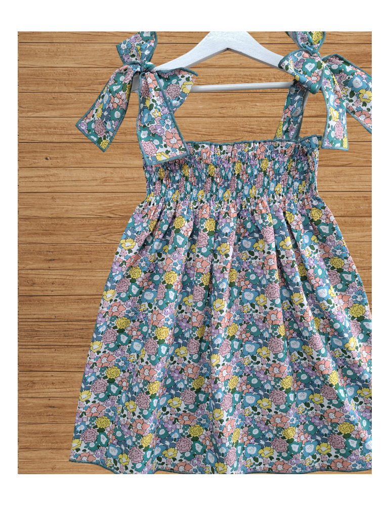 MON PETIT BONBON TIENDA Vestido Engomado Liberty Flower Mon Petit