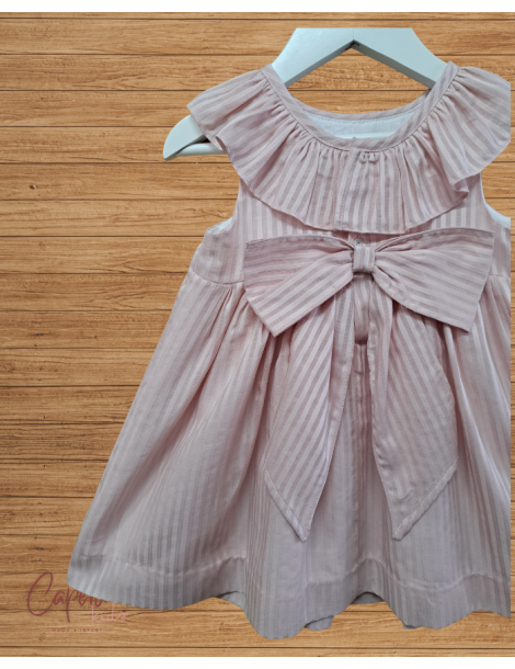 OUTLET DE VERANO Vestido Candela Rosa Nidos Tartaleta