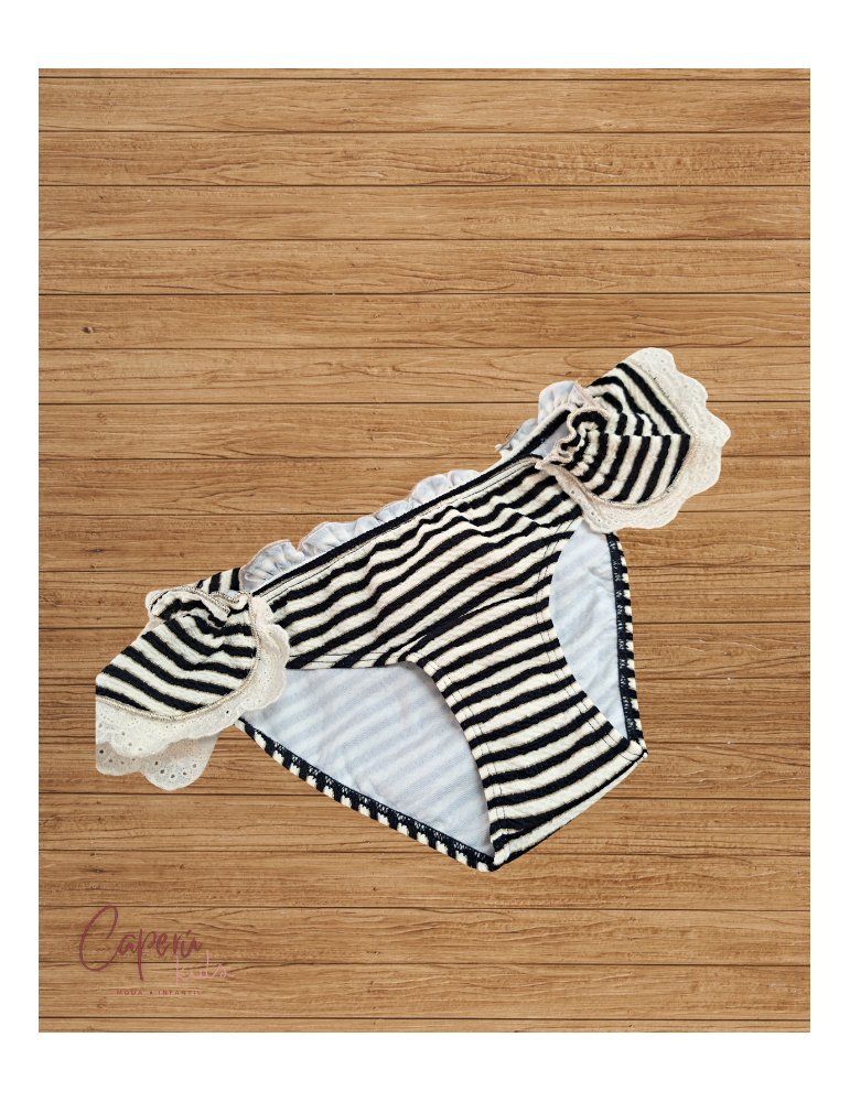 LA MARTINICA OUTLET DE VERANO Culetín Negro / Crudo Mikonos La Martinica