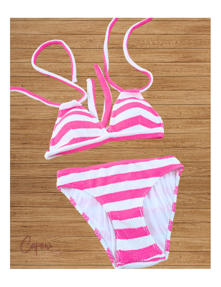 LA MARTINICA Baño Bikini Teen Rayas Los Ángeles La Martinica