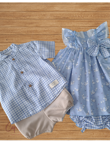 VALENTINA BEBÉS OUTLET DE VERANO Conjunto Coco Niño Valentina