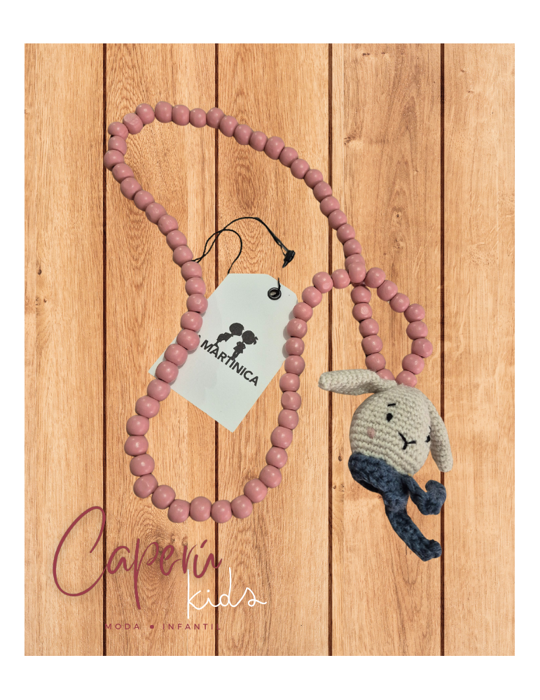 LA MARTINICA TIENDA Collar Conejito Mi Petit Mon La Martinica