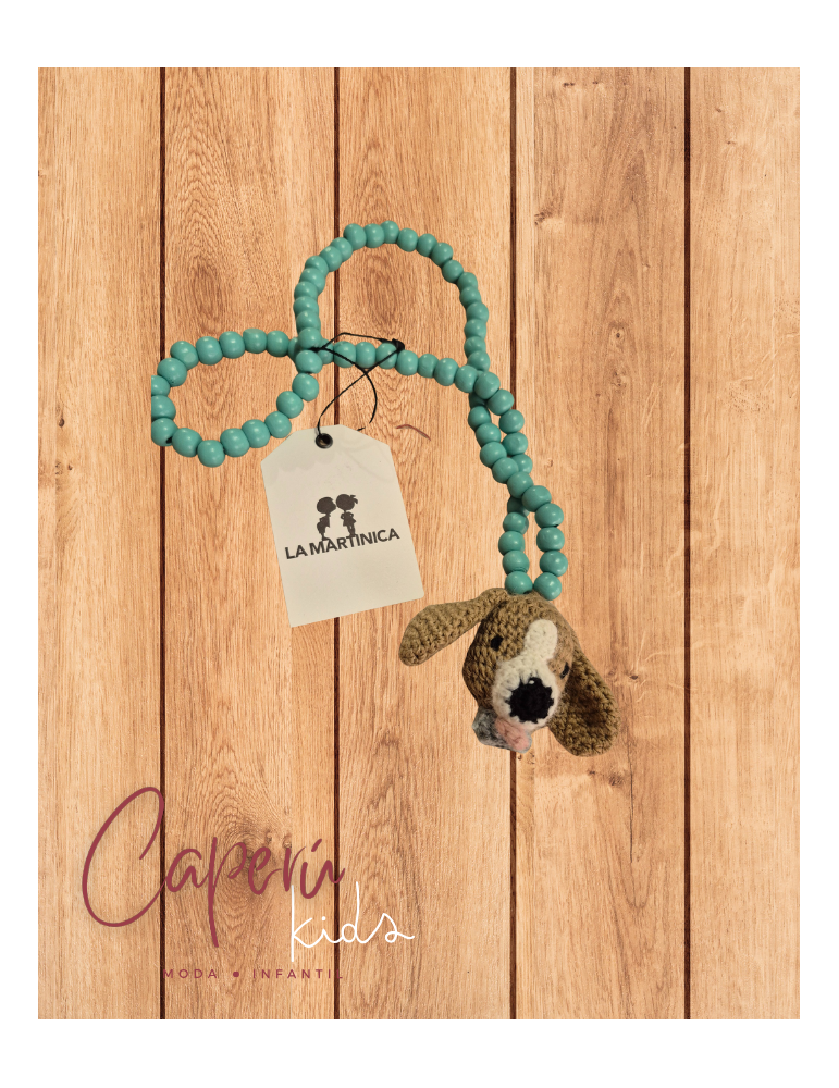LA MARTINICA TIENDA Collar Cabeza Perrito Bichitos La Martinica
