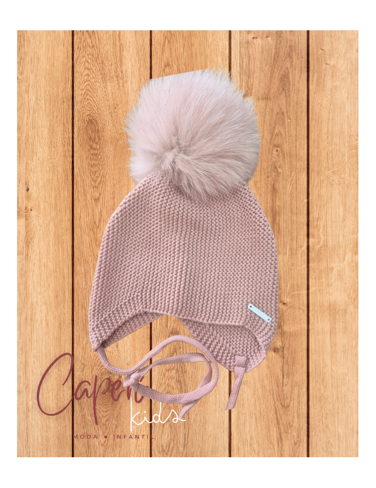 PANGASA BLACK FRIDAY 2025 Gorro Pompón Rosa Vintage Pangasa