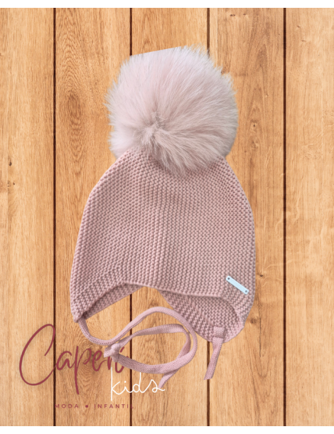PANGASA BLACK FRIDAY 2025 Gorro Pompón Rosa Vintage Pangasa