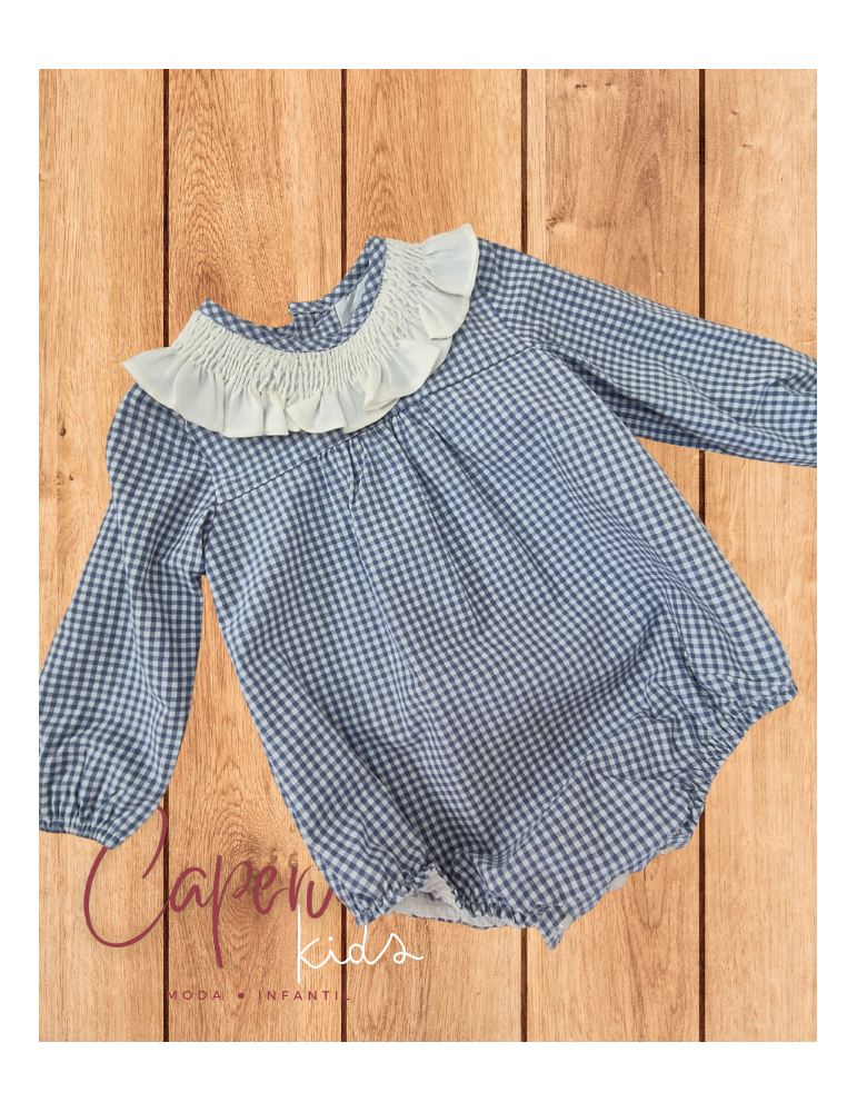 YOEDU TIENDA Pelele Vichy Seda Yoedu