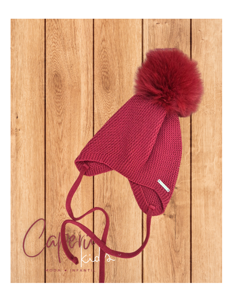 PANGASA BLACK FRIDAY 2025 Gorro Pompón Granate Pangasa