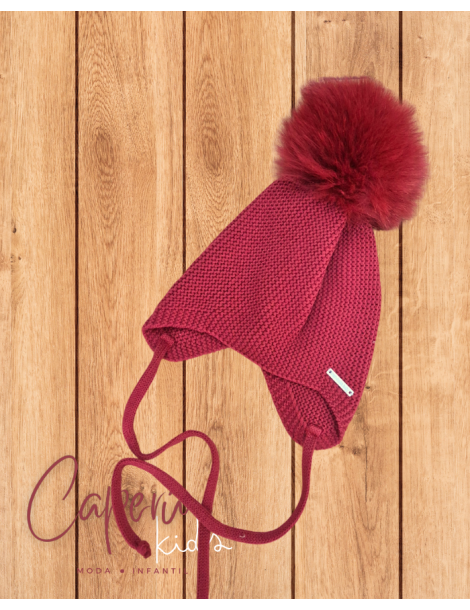 PANGASA BLACK FRIDAY 2025 Gorro Pompón Granate Pangasa