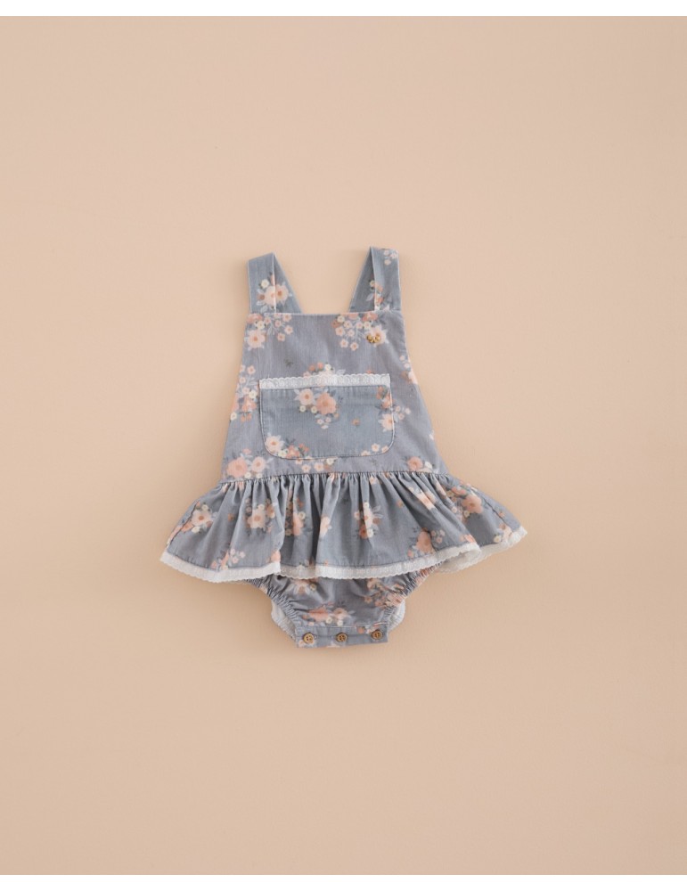 MI CANESÚ TIENDA Ranita Volantito Micropana Bouquet Mi Canesú