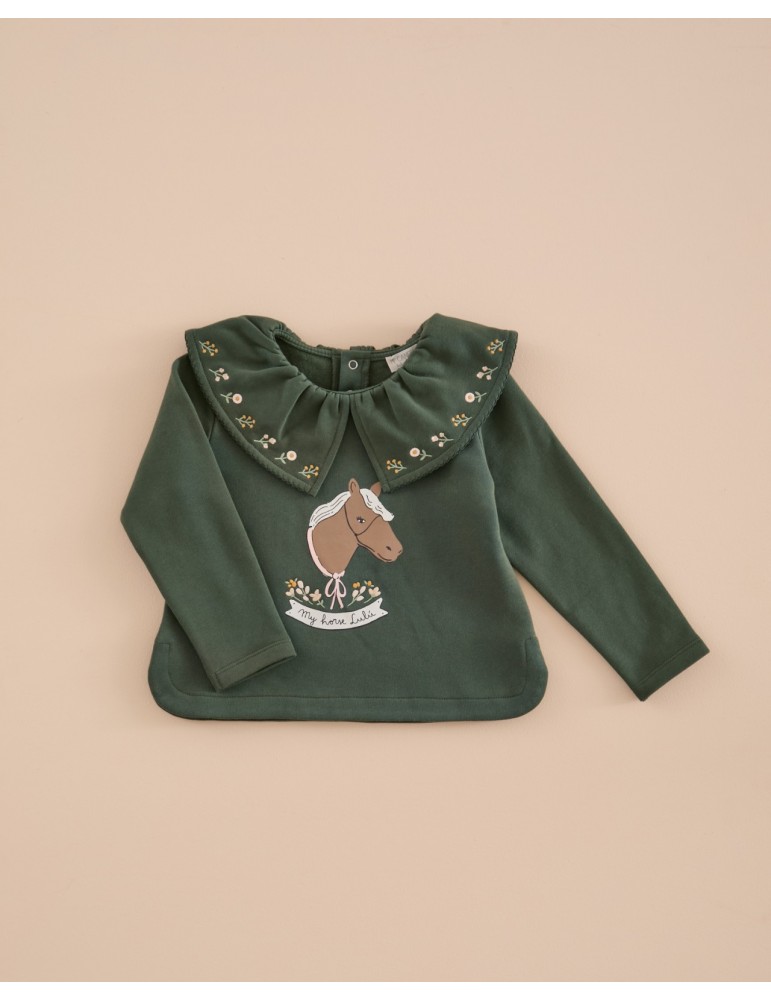 MI CANESÚ TIENDA Jogging Cuello Bordado Lulú Mi Canesú