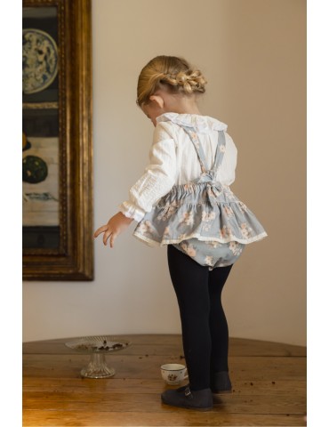 MI CANESÚ TIENDA Ranita Volantito Micropana Bouquet Mi Canesú