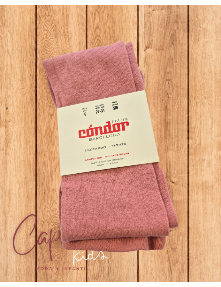 CONDOR TIENDA Leotardo Liso Terracota