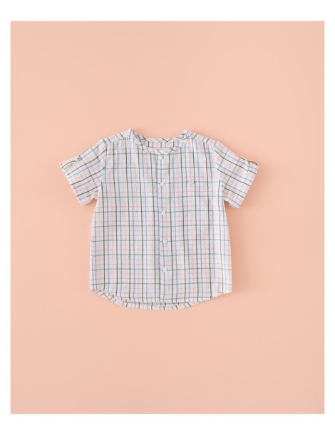 MI CANESÚ MARKET 5€ 10€ Y 15€ Camisa Niño Cuadro Tartaleta Mi Canesú