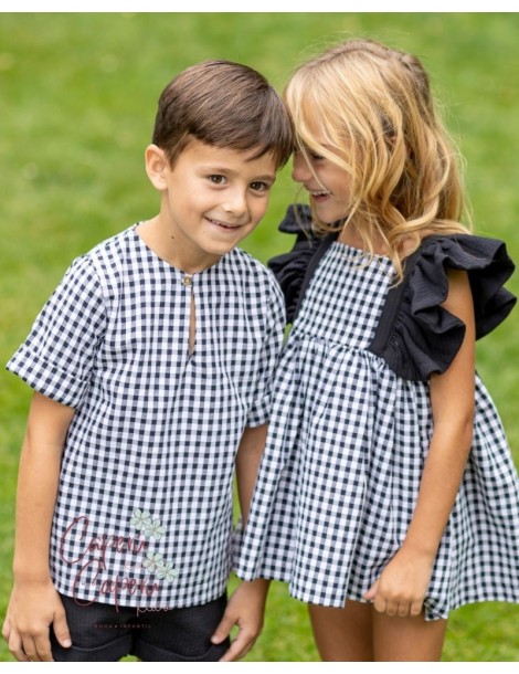 BOÉTIE TIENDA Camisa Niño Vichy Circus Boétie Kids