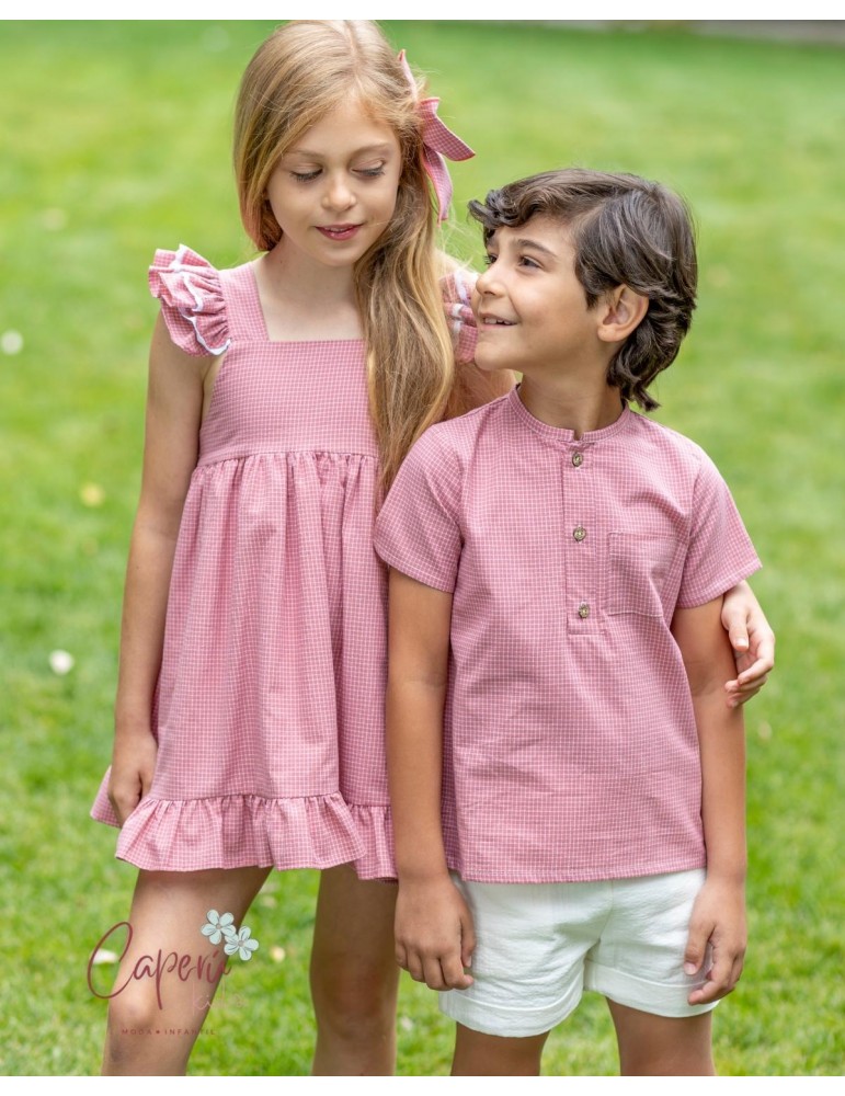 BOÉTIE TIENDA Camisa Niño Vino Aguasanta Boétie Kids