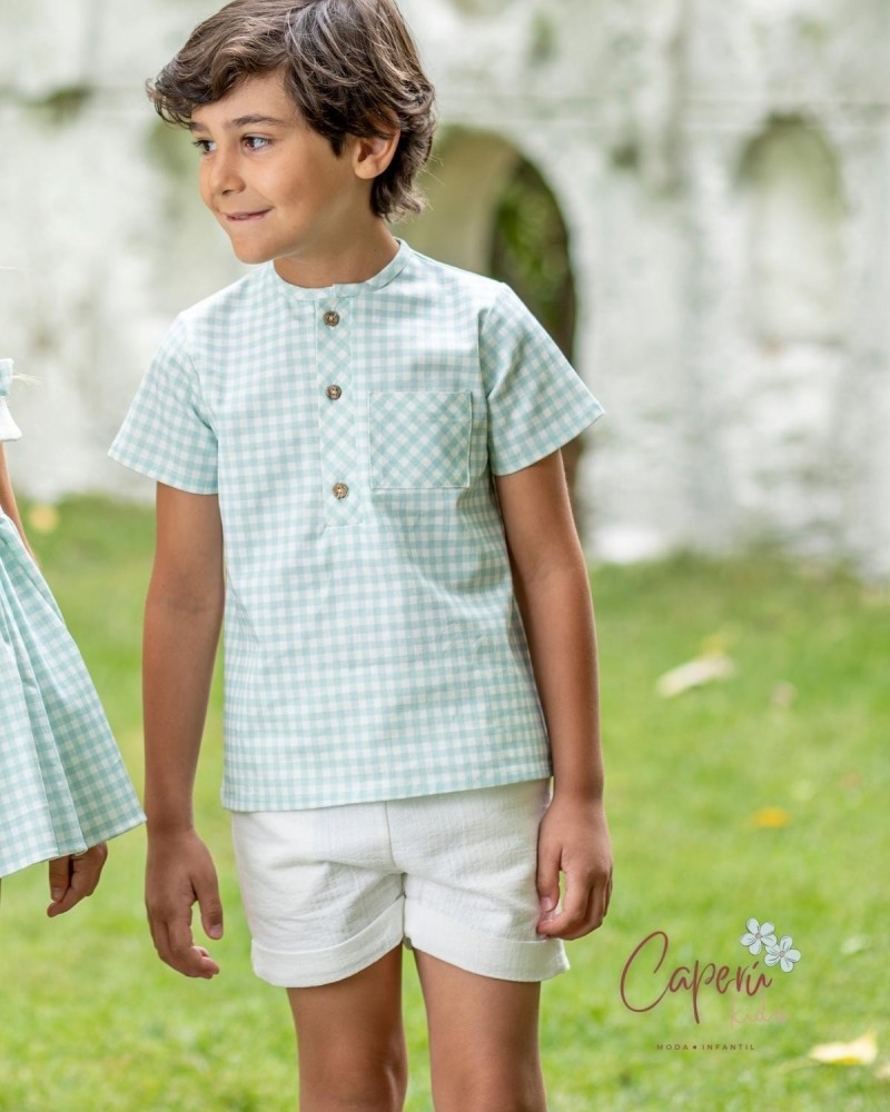 BOÉTIE TIENDA Camisa Niño Vichy Aguasanta Boétie Kids