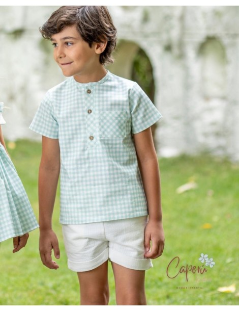 BOÉTIE TIENDA Camisa Niño Vichy Aguasanta Boétie Kids