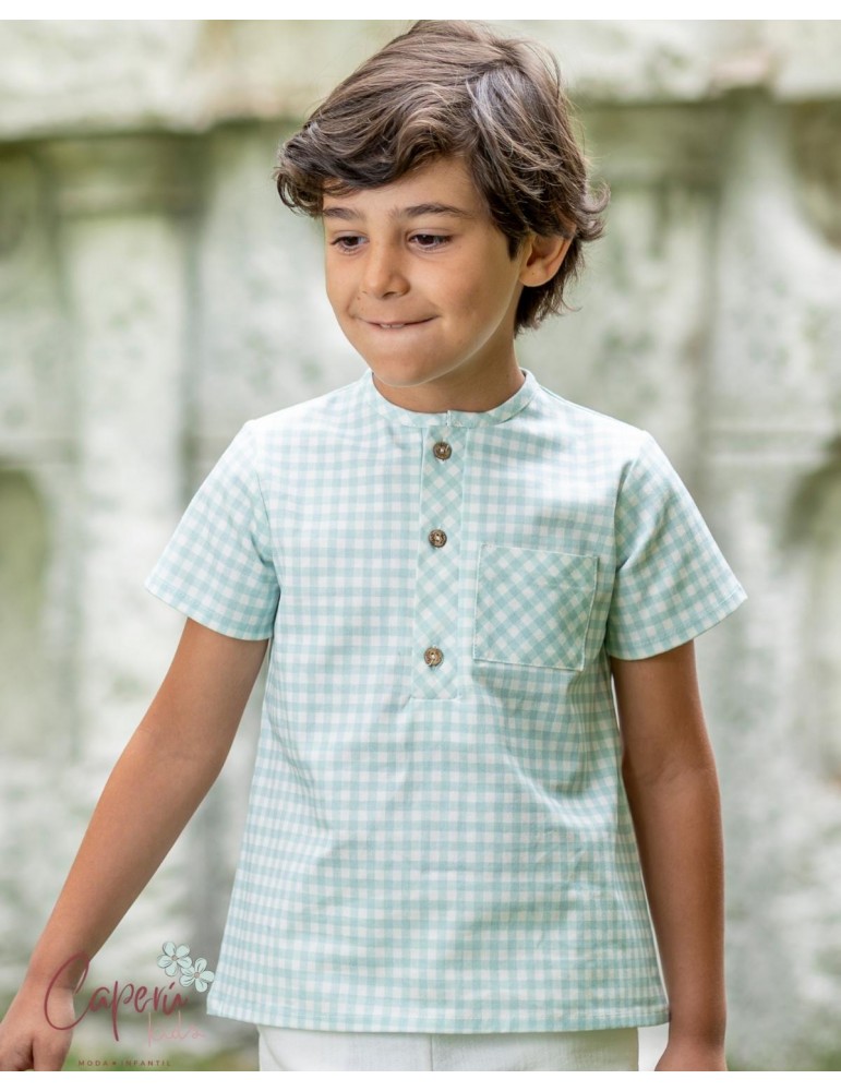 BOÉTIE TIENDA Camisa Niño Vichy Aguasanta Boétie Kids
