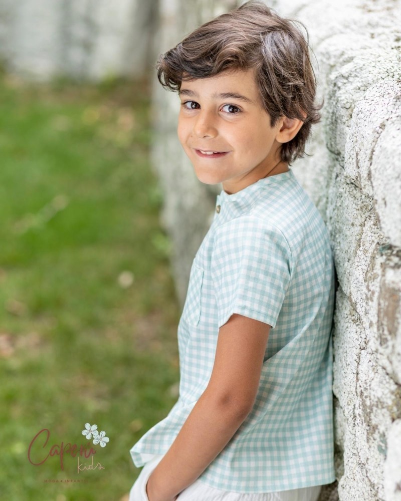 BOÉTIE TIENDA Camisa Niño Vichy Aguasanta Boétie Kids