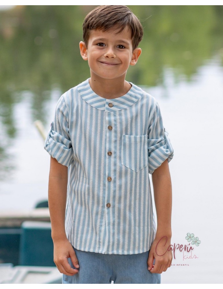 BOÉTIE TIENDA Camisa Niño Rayas Azahar Boétie Kids