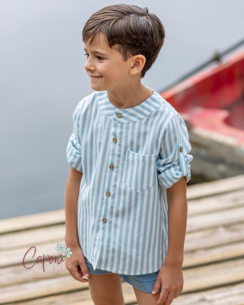 BOÉTIE TIENDA Camisa Niño Rayas Azahar Boétie Kids