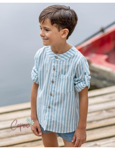 BOÉTIE TIENDA Camisa Niño Rayas Azahar Boétie Kids