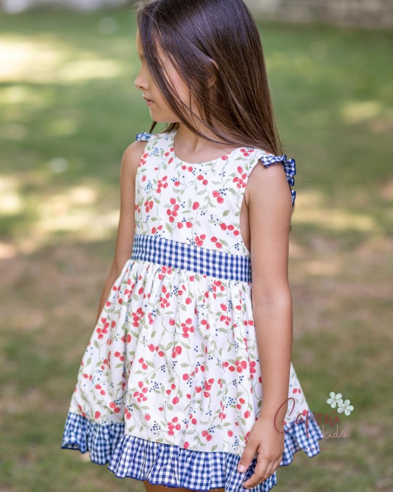 LA MARTINICA TIENDA Mandil Frambuesa Boétie Kids