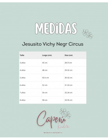 LA MARTINICA TIENDA Jesusito Vichy Circus Boétie Kids