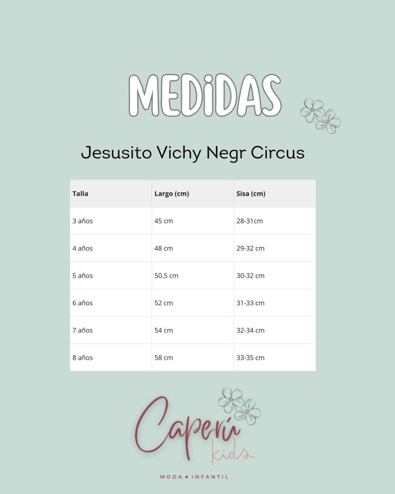LA MARTINICA TIENDA Jesusito Vichy Circus Boétie Kids