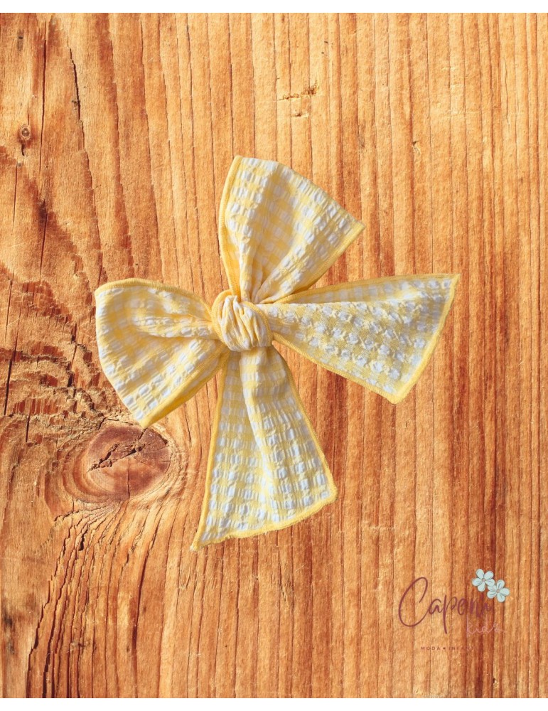 BOÉTIE TIENDA Lazo Vichy Amarillo Florian Boétie Kids