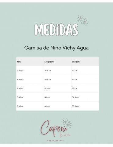 BOÉTIE TIENDA Camisa Niño Vichy Aguasanta Boétie Kids