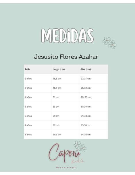 LA MARTINICA TIENDA Jesusito Flores Azahar Boétie Kids