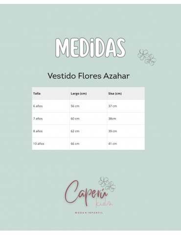 LA MARTINICA TIENDA Vestido Flores Azahar Boétie Kids