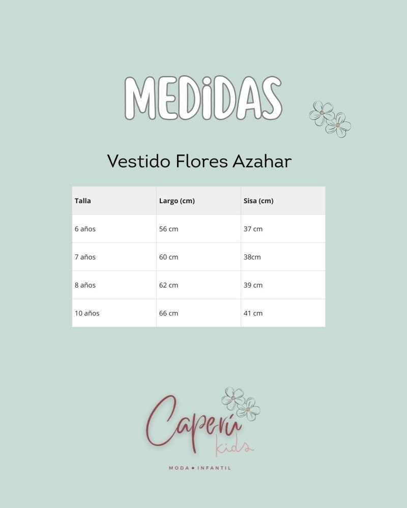 LA MARTINICA TIENDA Vestido Flores Azahar Boétie Kids
