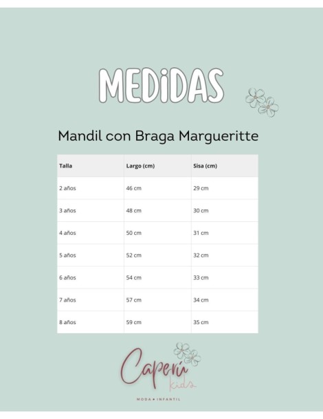 LA MARTINICA TIENDA Mandil Margueritte Boétie Kids