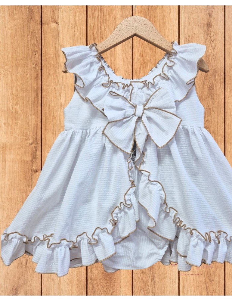 MON PETIT BONBON  TIENDA Jesusito Blanco y Camel Mon Petit