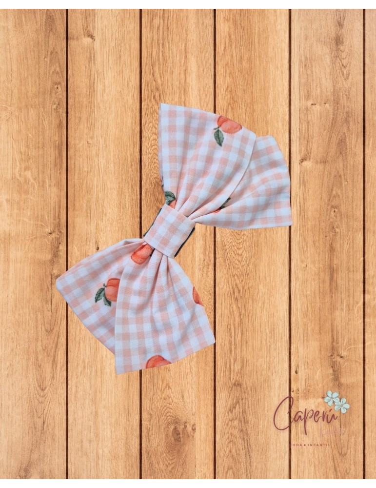 MON PETIT BONBON  TIENDA Lazo Vichy Melocotones Mon Petit