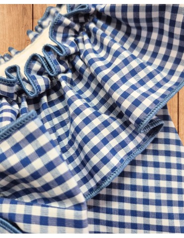 MON PETIT BONBON  TIENDA Jesusito Vichy Azul Mon Petit